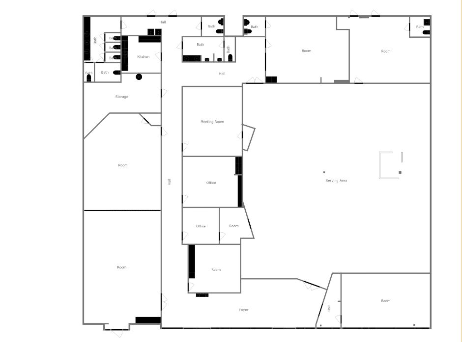 Apex New commercial property floor plan